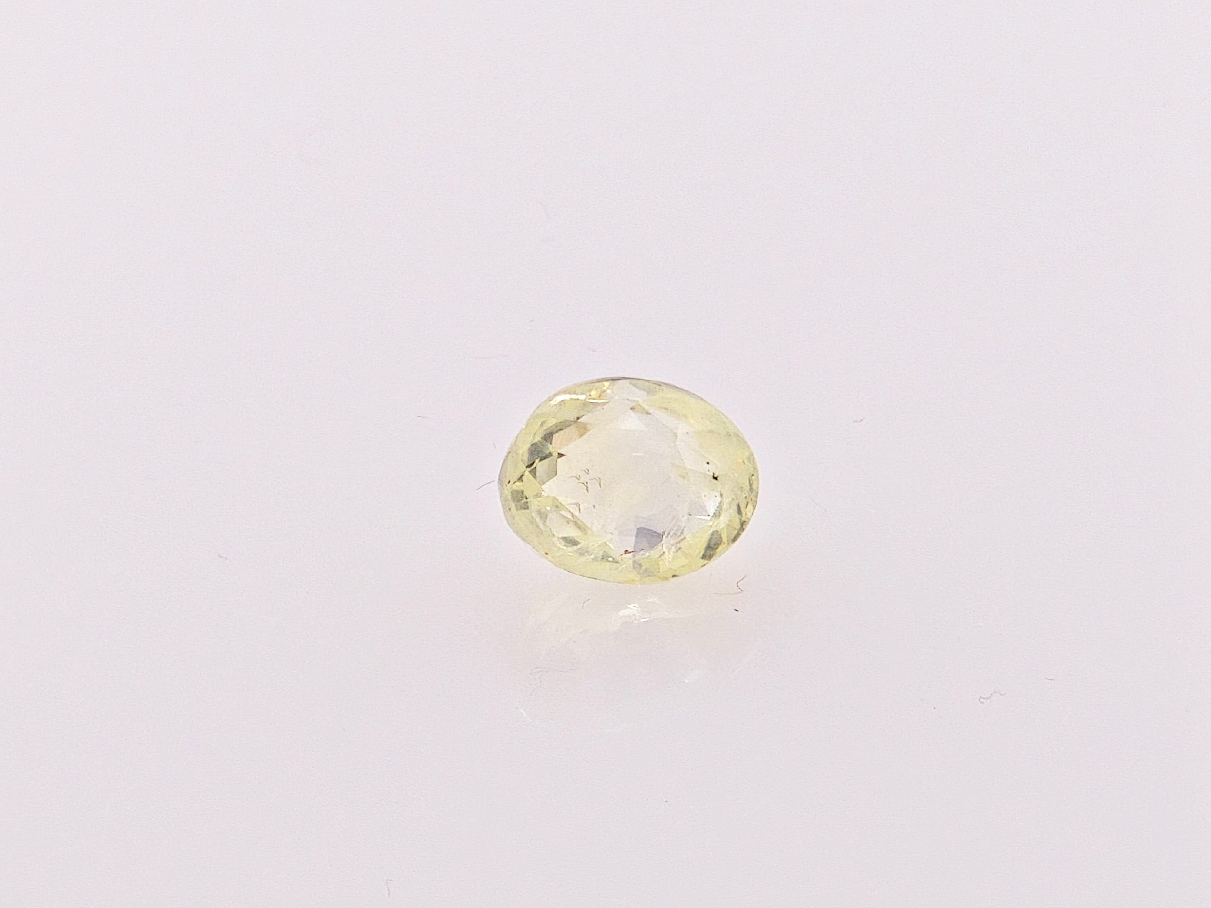 YELLOW SAPPHIRE- 3.25 Carats