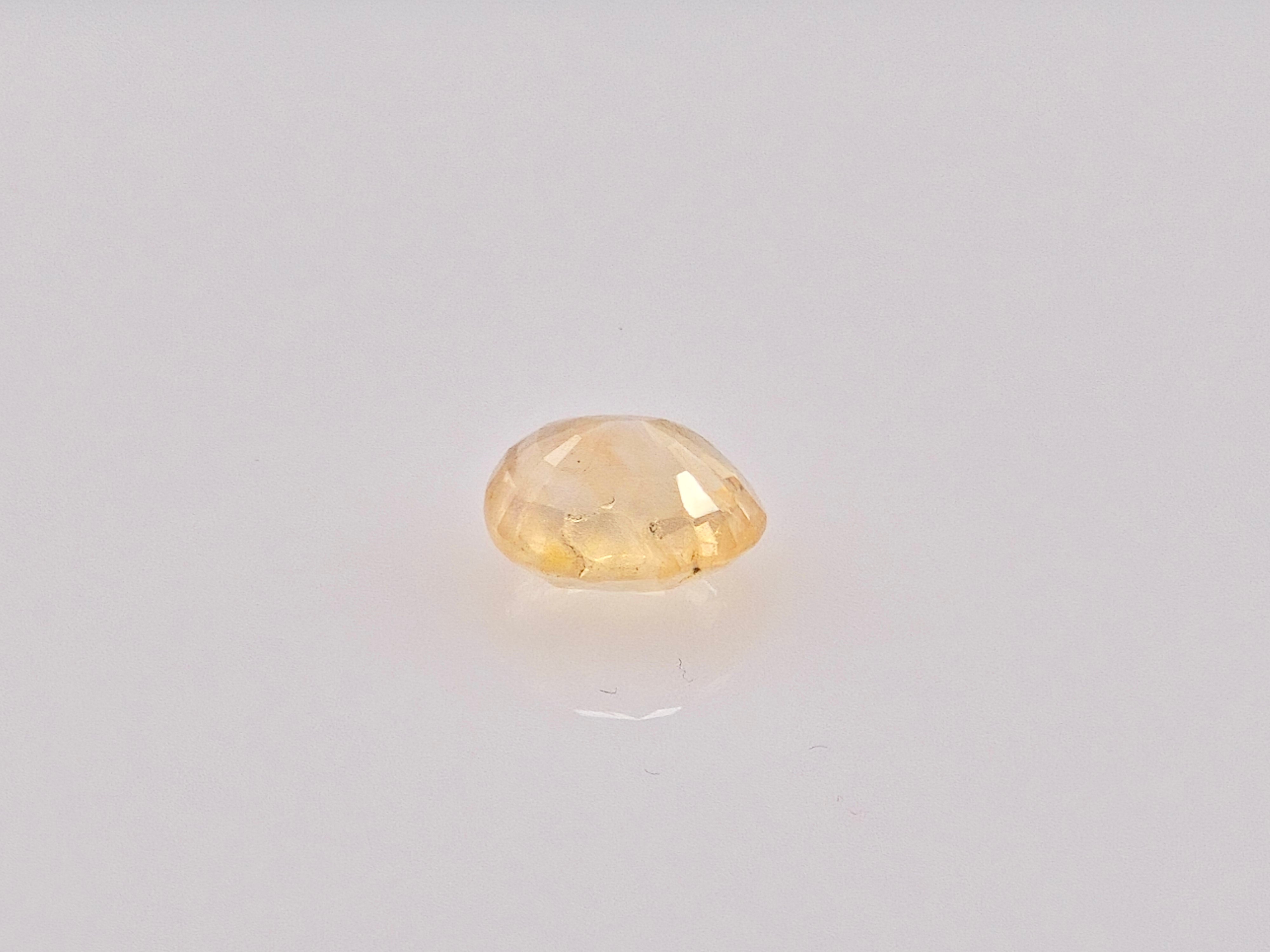 YELLOW SAPPHIRE- 3.57 Carats