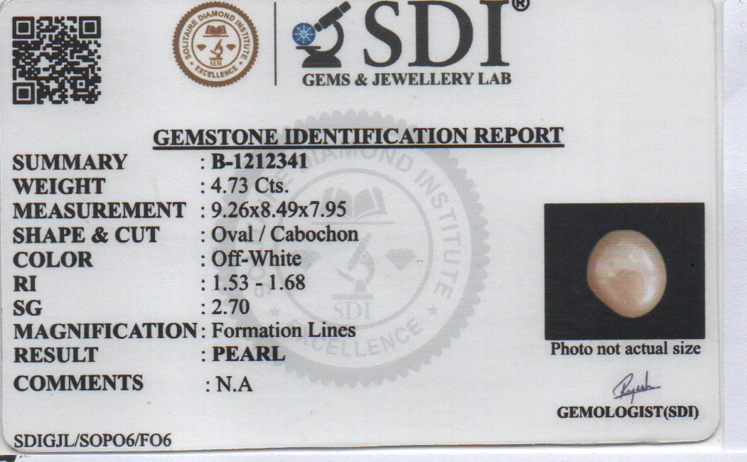 PEARL - 4.73 Carats