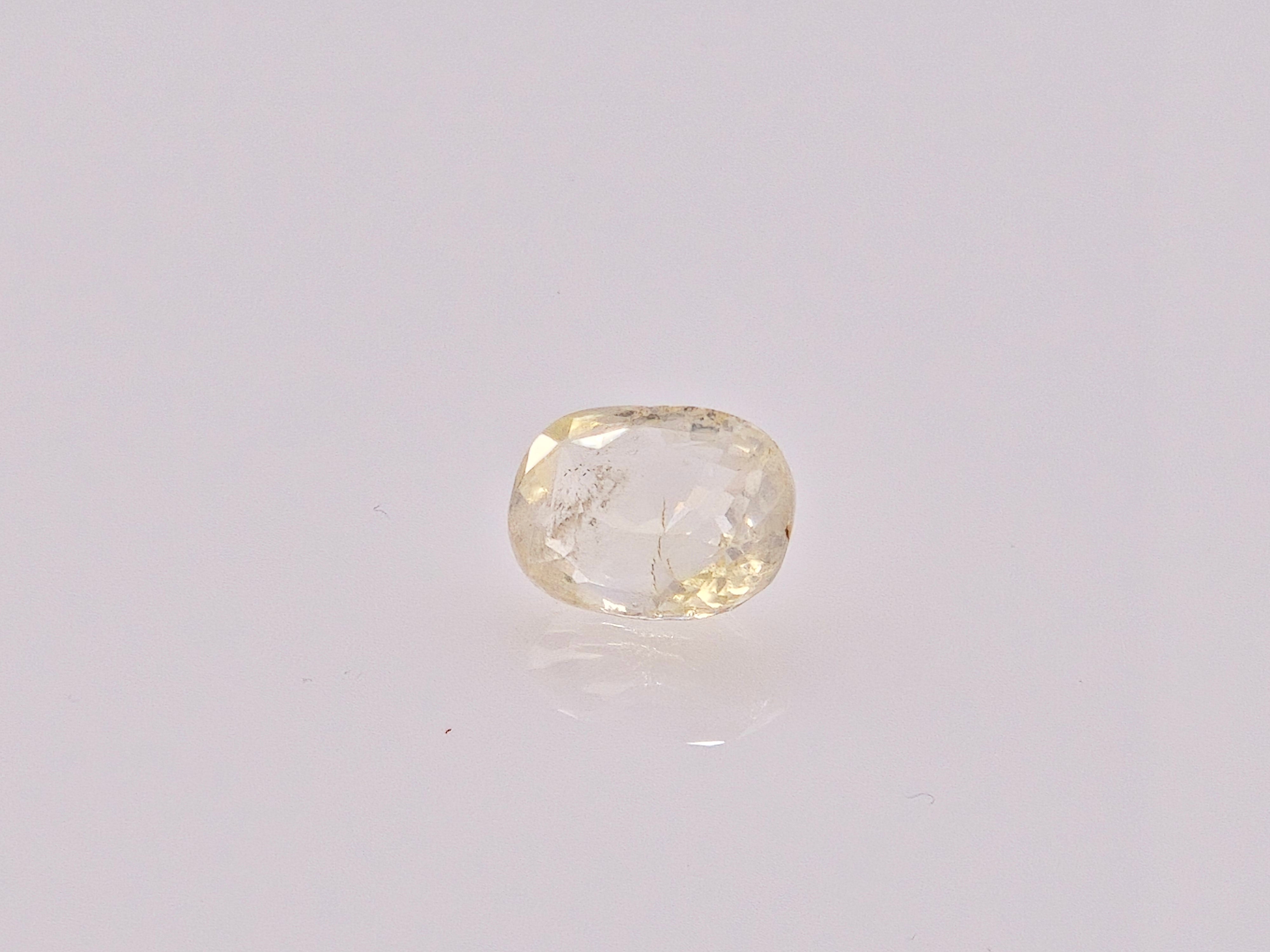YELLOW SAPPHIRE- 3.02 Carats