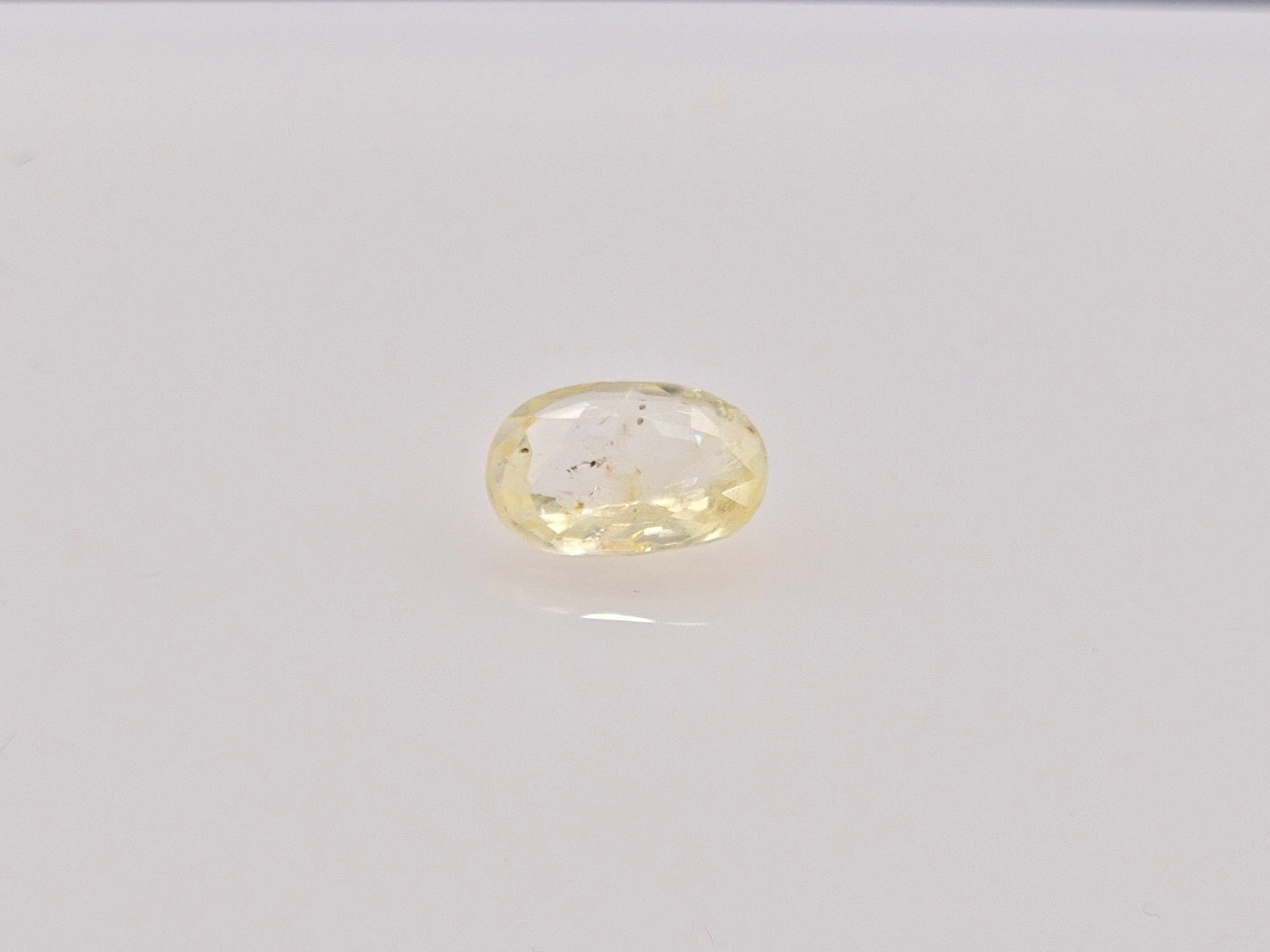 YELLOW SAPPHIRE- 3.24 Carats