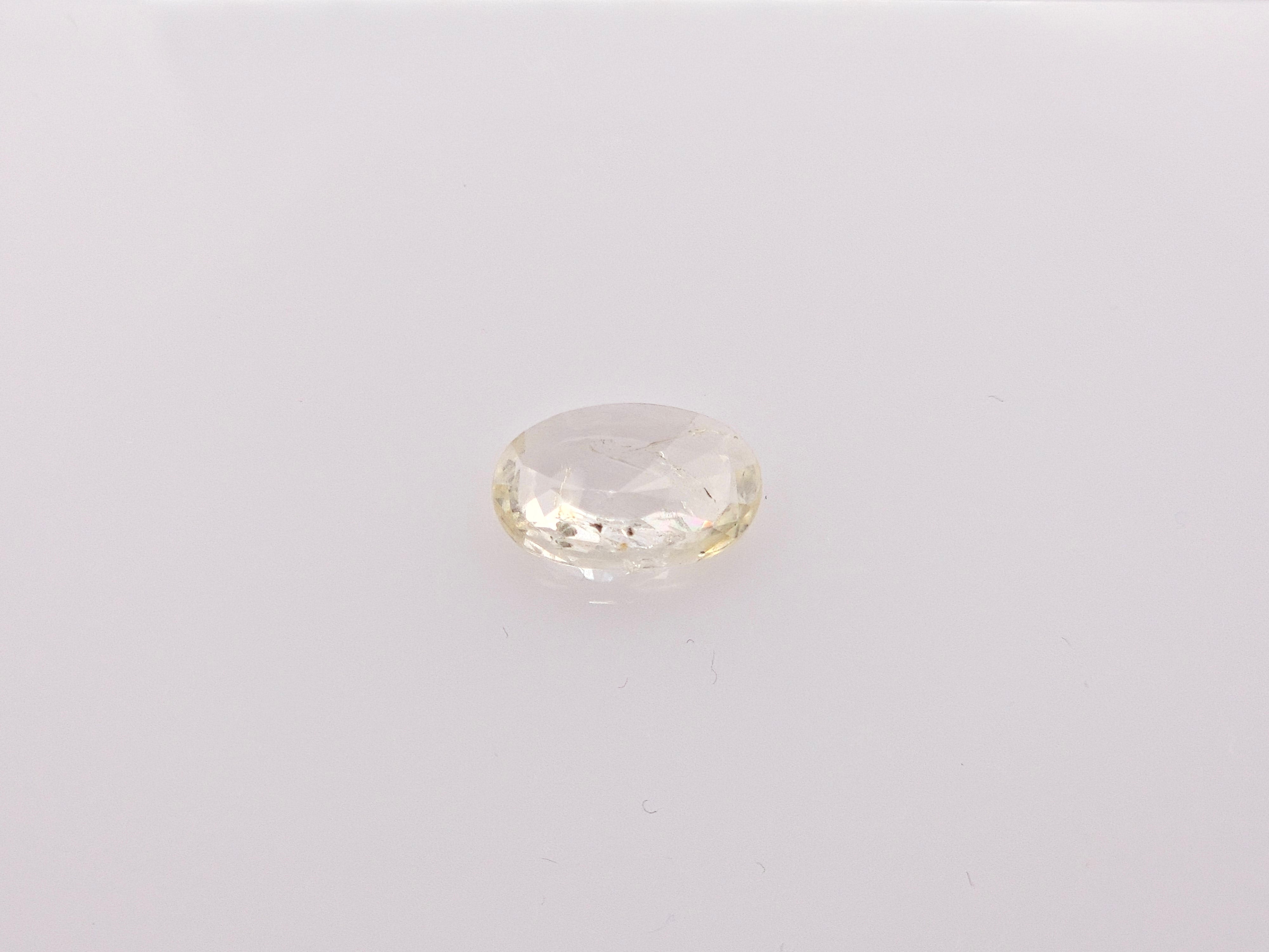 YELLOW SAPPHIRE-  3.19 Carats