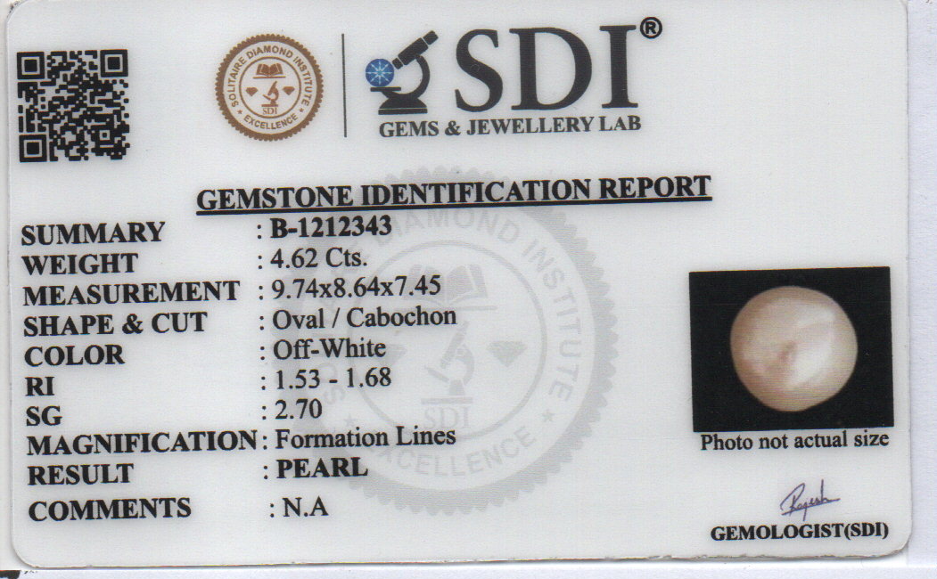 PEARL - 4.62 CARATS
