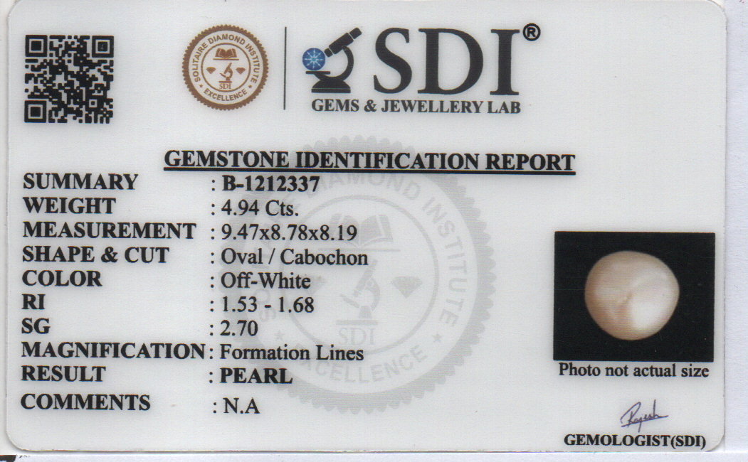 PEARL - 4.94 CARATS