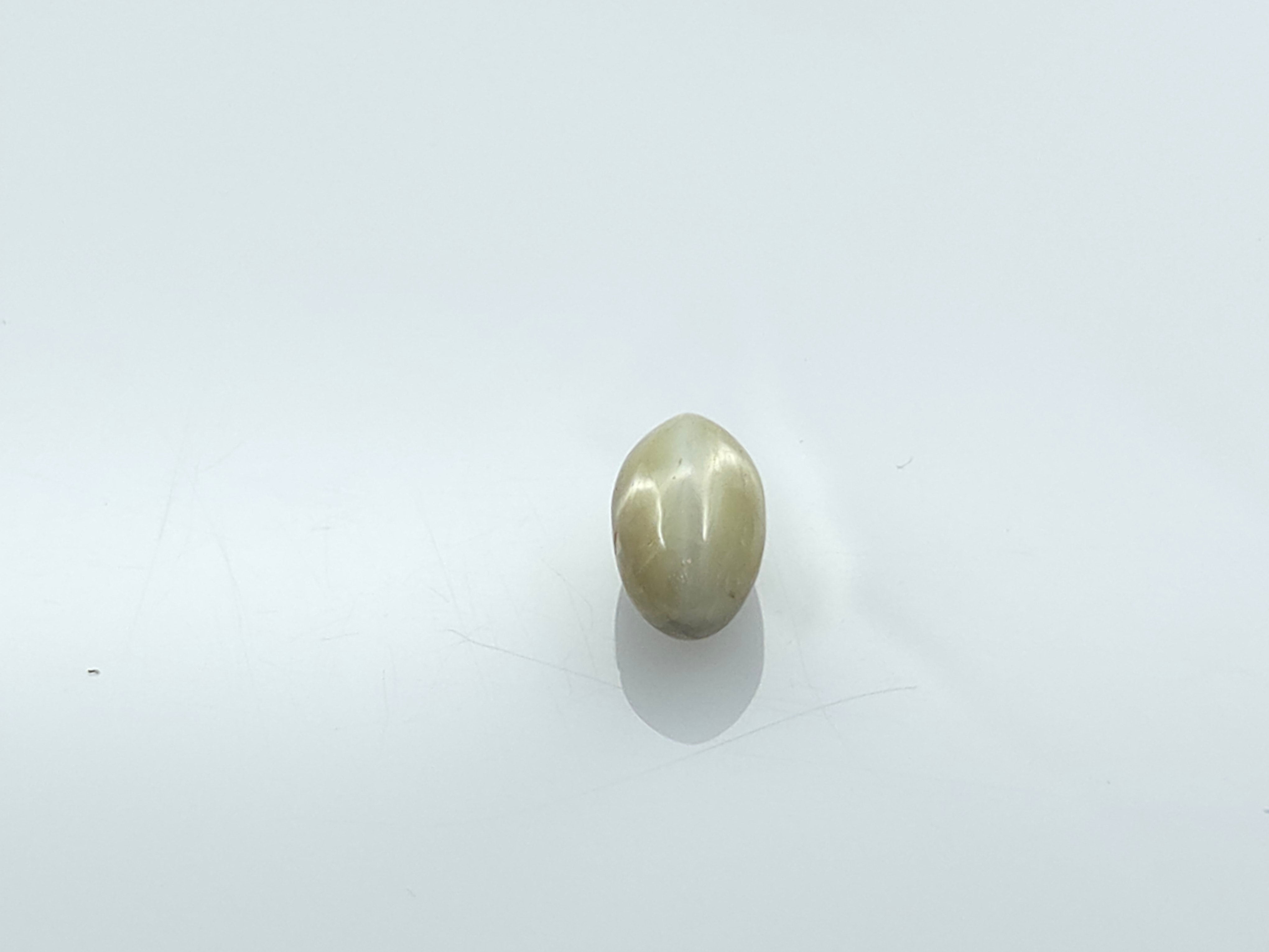 CHRYSOBERYL CATS EYE - 5.46 CARATS