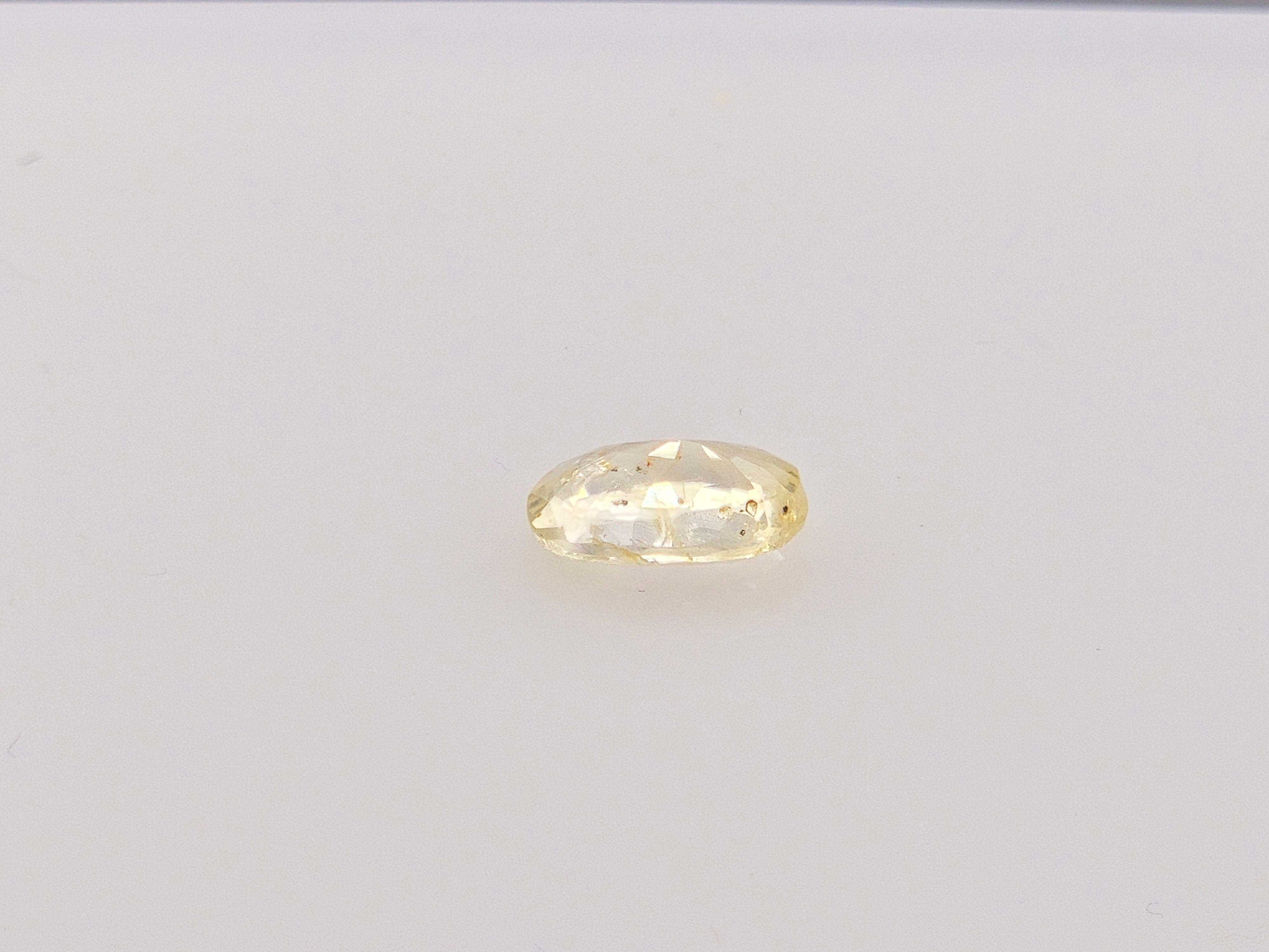 YELLOW SAPPHIRE-  3.24 Carats